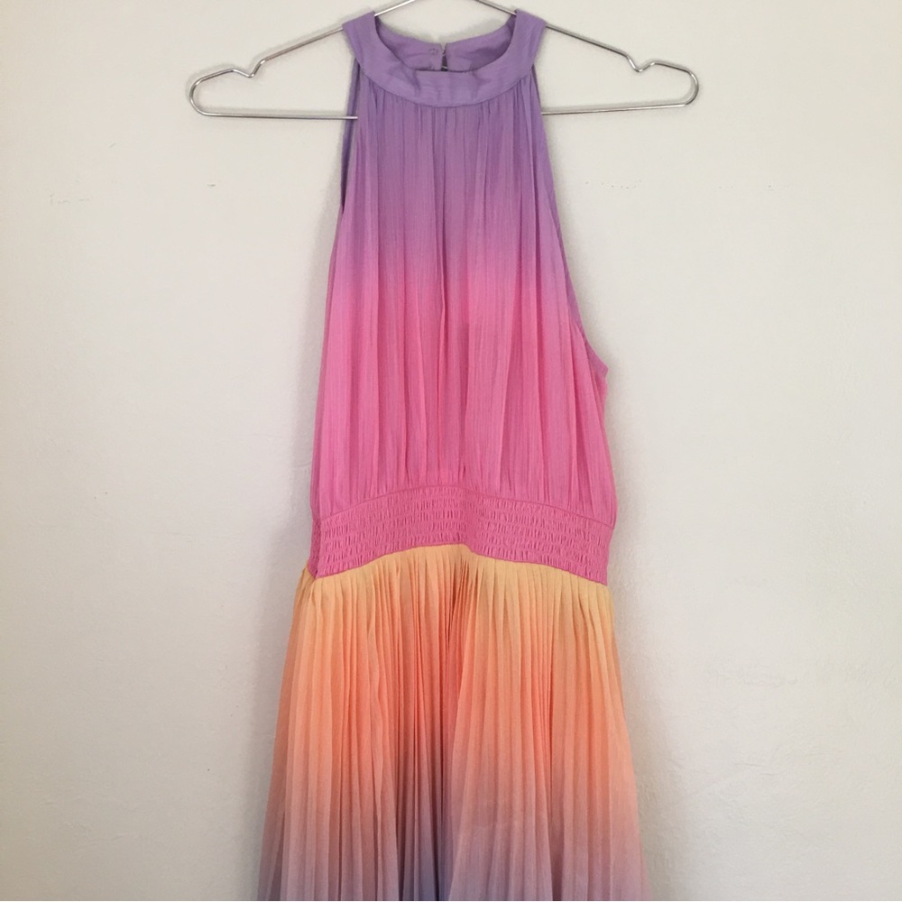ROCOCO SAND Emi Pleat Maxi Dress Multi L - Picture 5 of 9